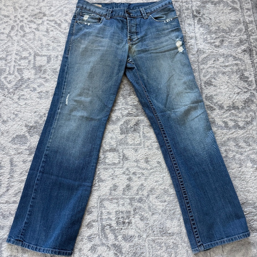 Men's ORIGINAL VINTAGE William Rast Danny Flap Jeans Size: 36 x 32